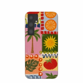 Seashell Hello Sunshine Samsung Galaxy S24 (Plus) Case Flexible Comfort Light Build