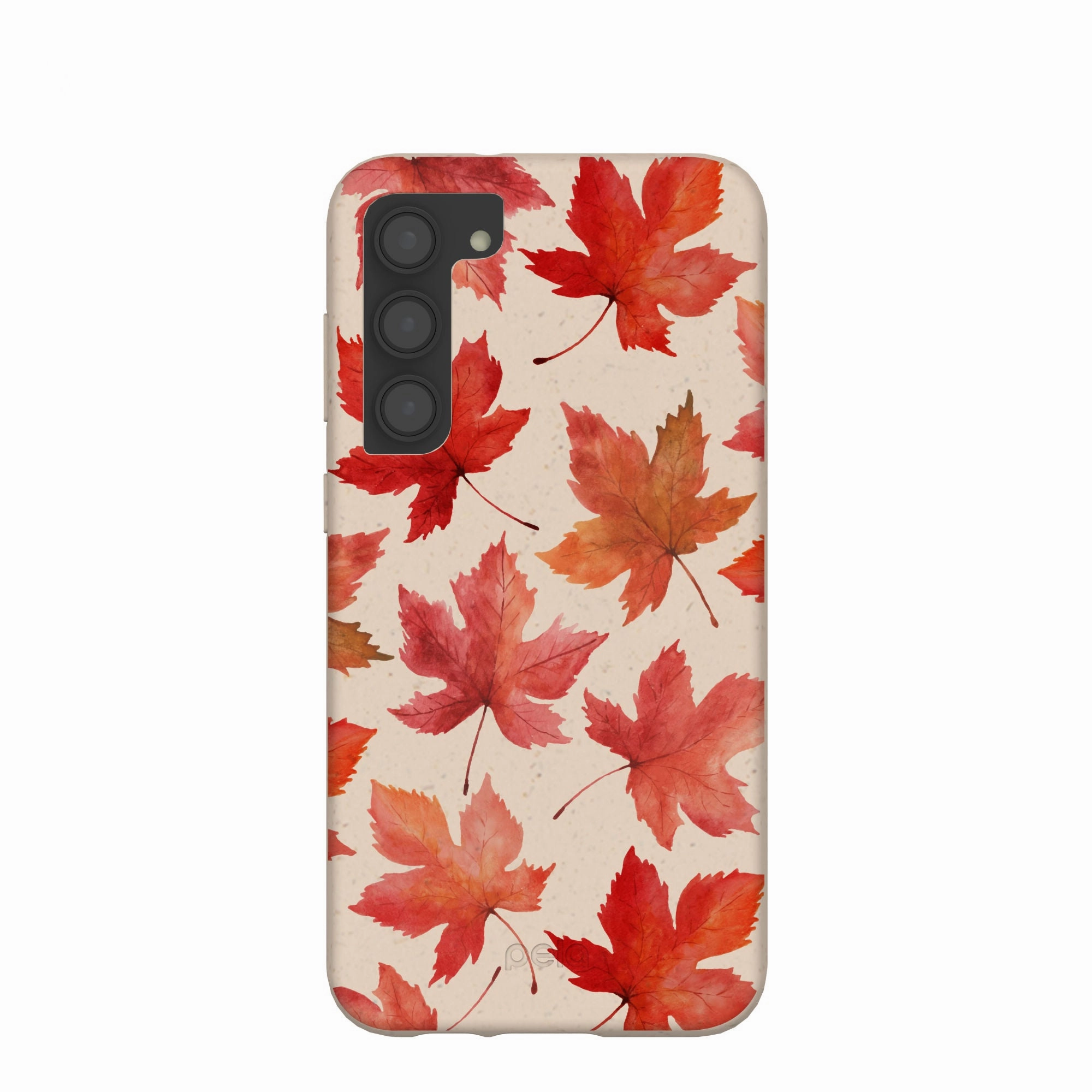 Minimal Edge Seashell Maple Leaf Samsung Galaxy S23 (Plus) Case