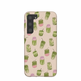 Seashell Matcha Love Samsung Galaxy S23 (Plus) Case Flexible Protection