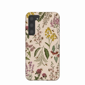 Compact Feel Subtle Touch Seashell Nectar and Pollen Samsung Galaxy S23 (Plus) Case