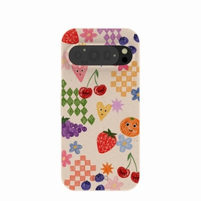 Refined Texture Seashell Pencil Doodles Google Pixel 9/9 Pro Case