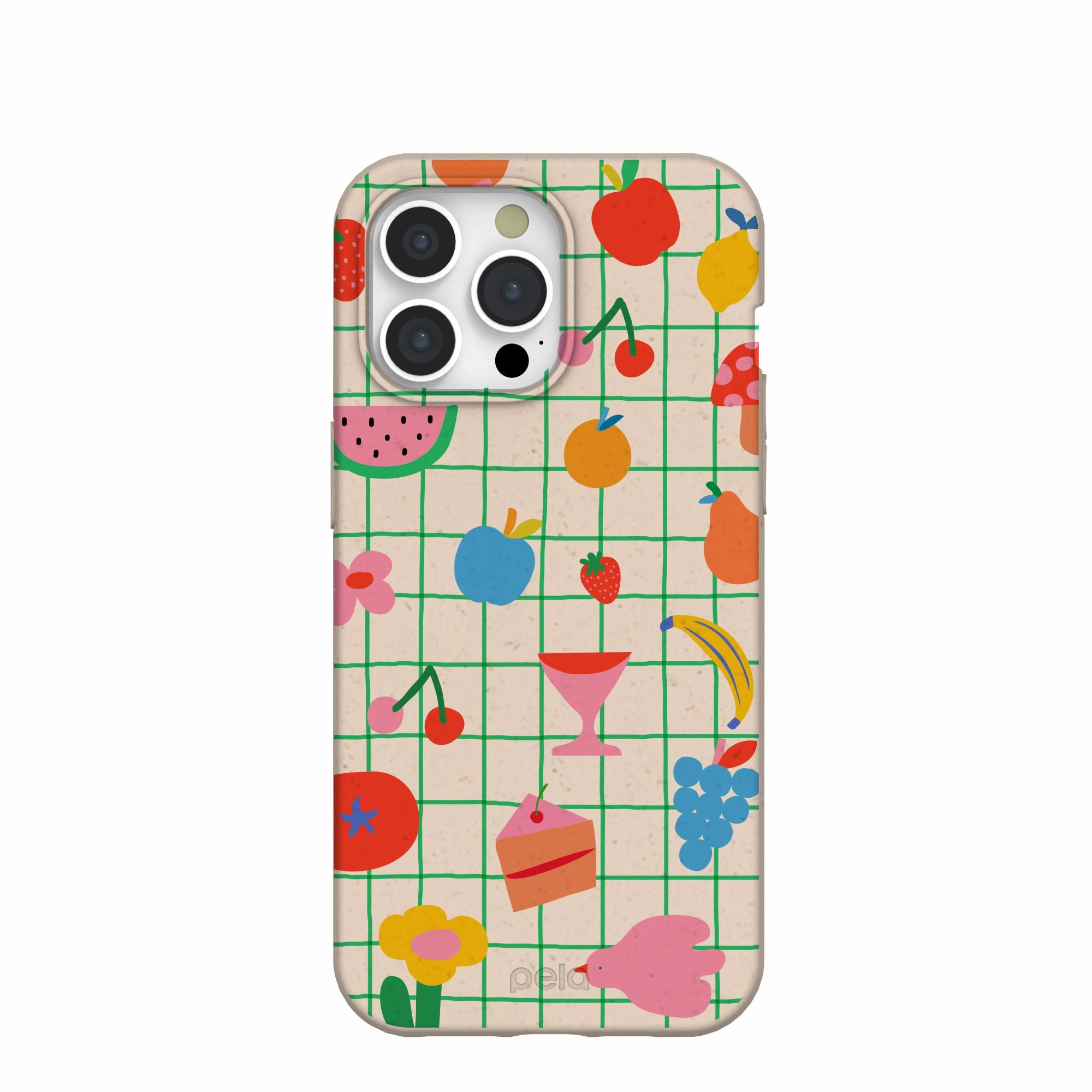 Seashell Picnic Day iPhone 15 Pro Max Case Durable Build Texture