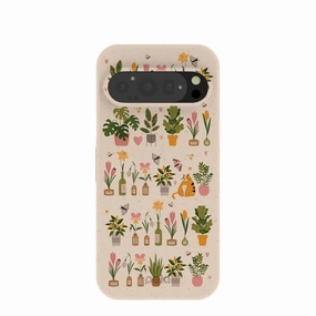 Vivid Detail Texture Seashell Plants and Blooms Google Pixel 9/9 Pro Case
