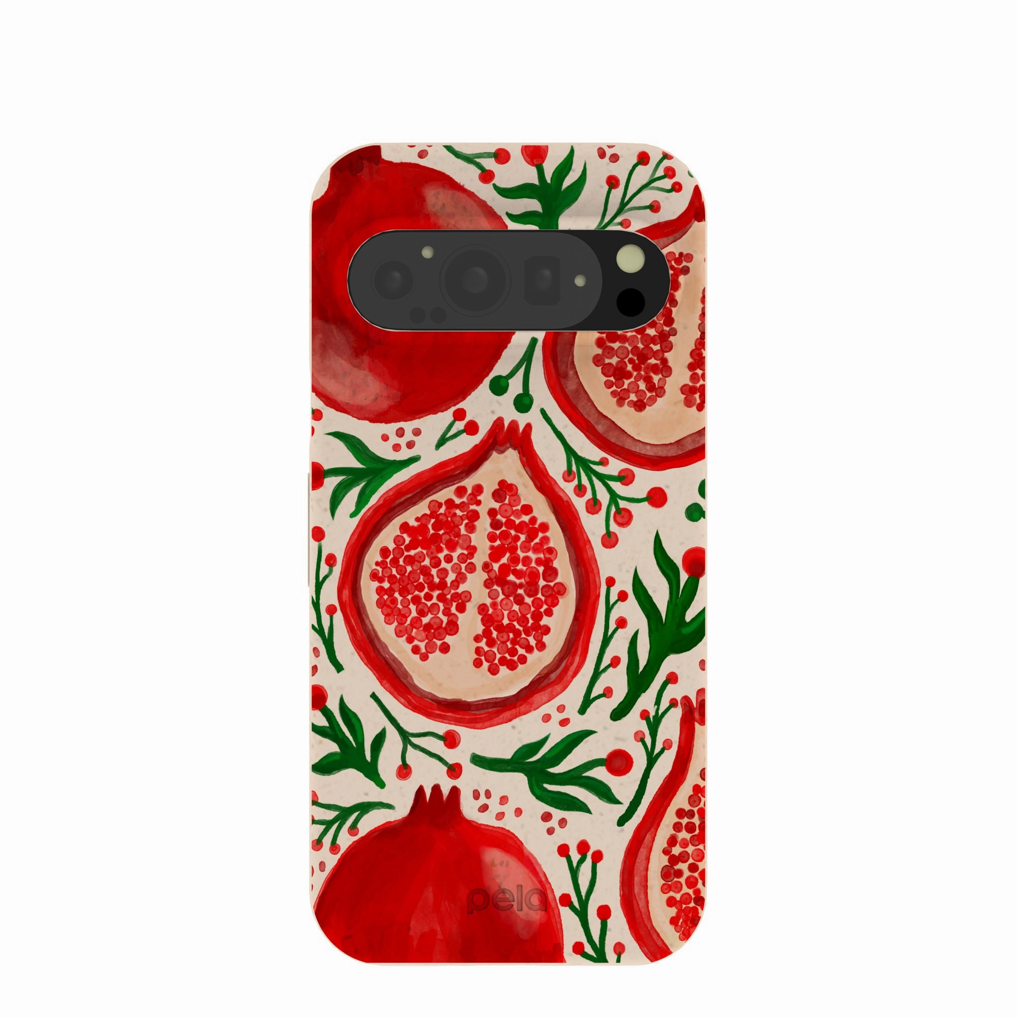 Premium Build Layer Matte Pattern Seashell Pomegranate Cheer Google Pixel 9/9 Pro Case