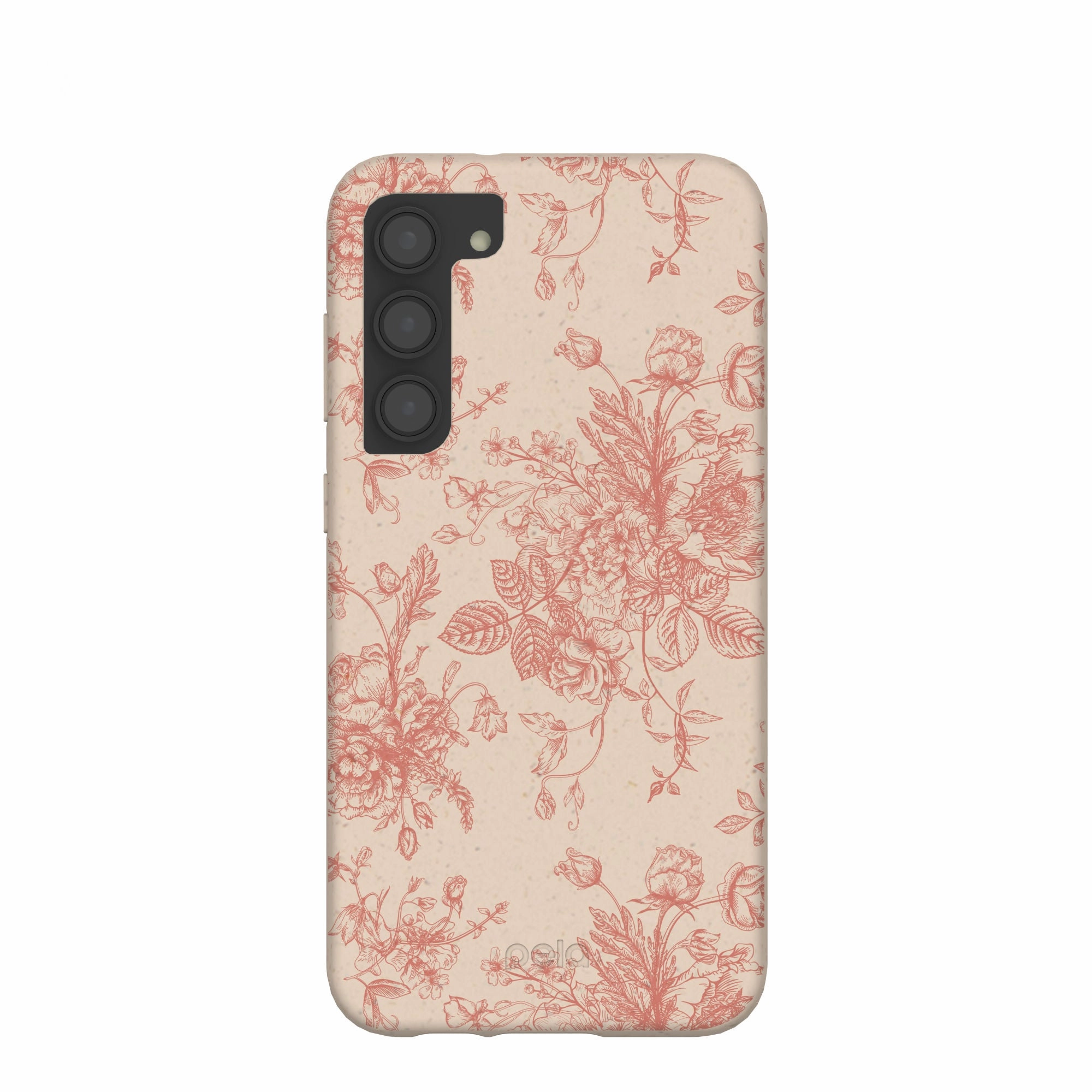 Seashell Rococo Bouquets Samsung Galaxy S23 (Plus) Case Polished Finish Luxury Detail Texture