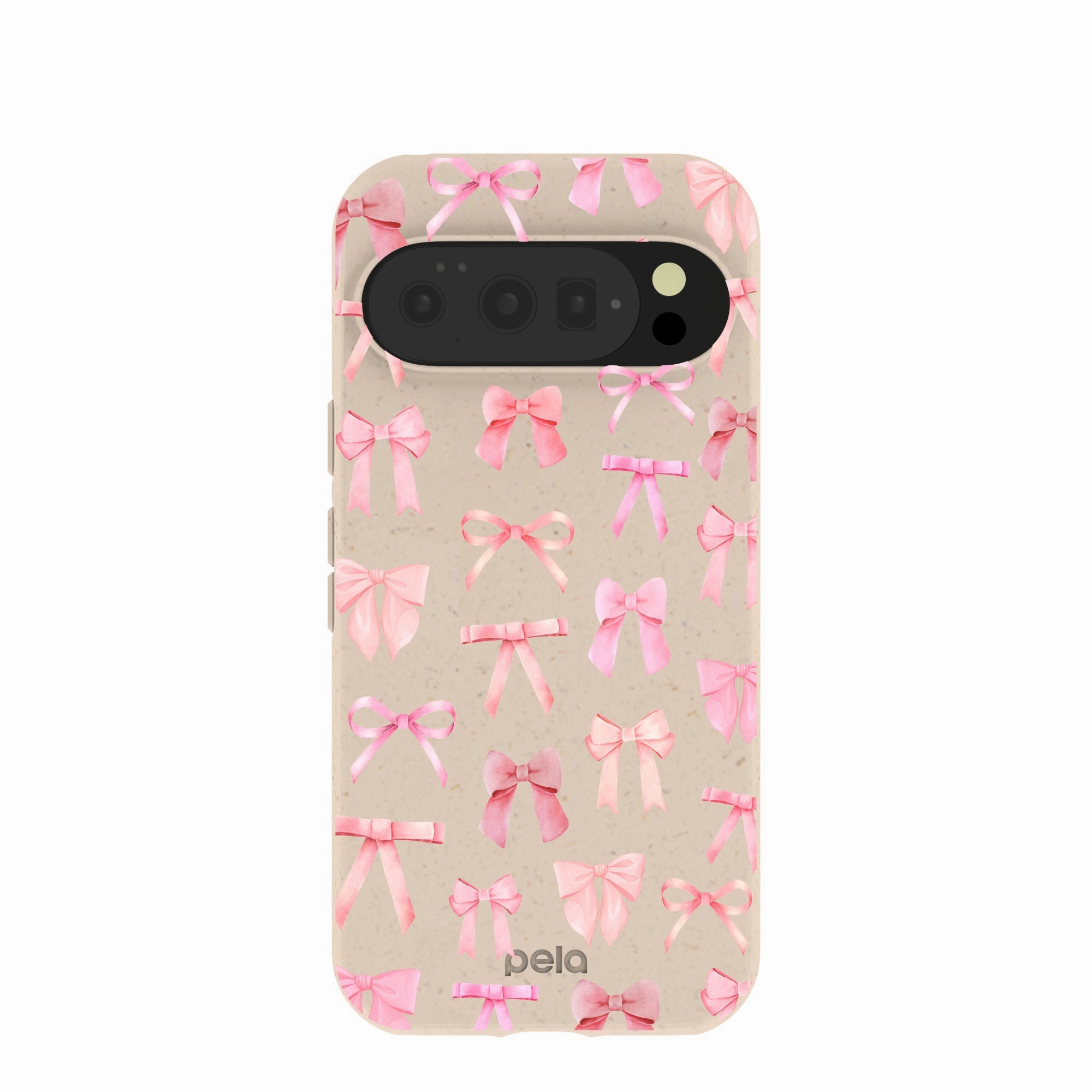 Luxury Build Seashell Rosy Bows Google Pixel 10/10 Pro Case