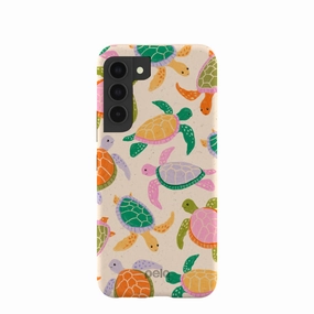 Seashell Sea Turtle Party Samsung Galaxy S22 Case Durable Surface Design Stylish Detail Layer
