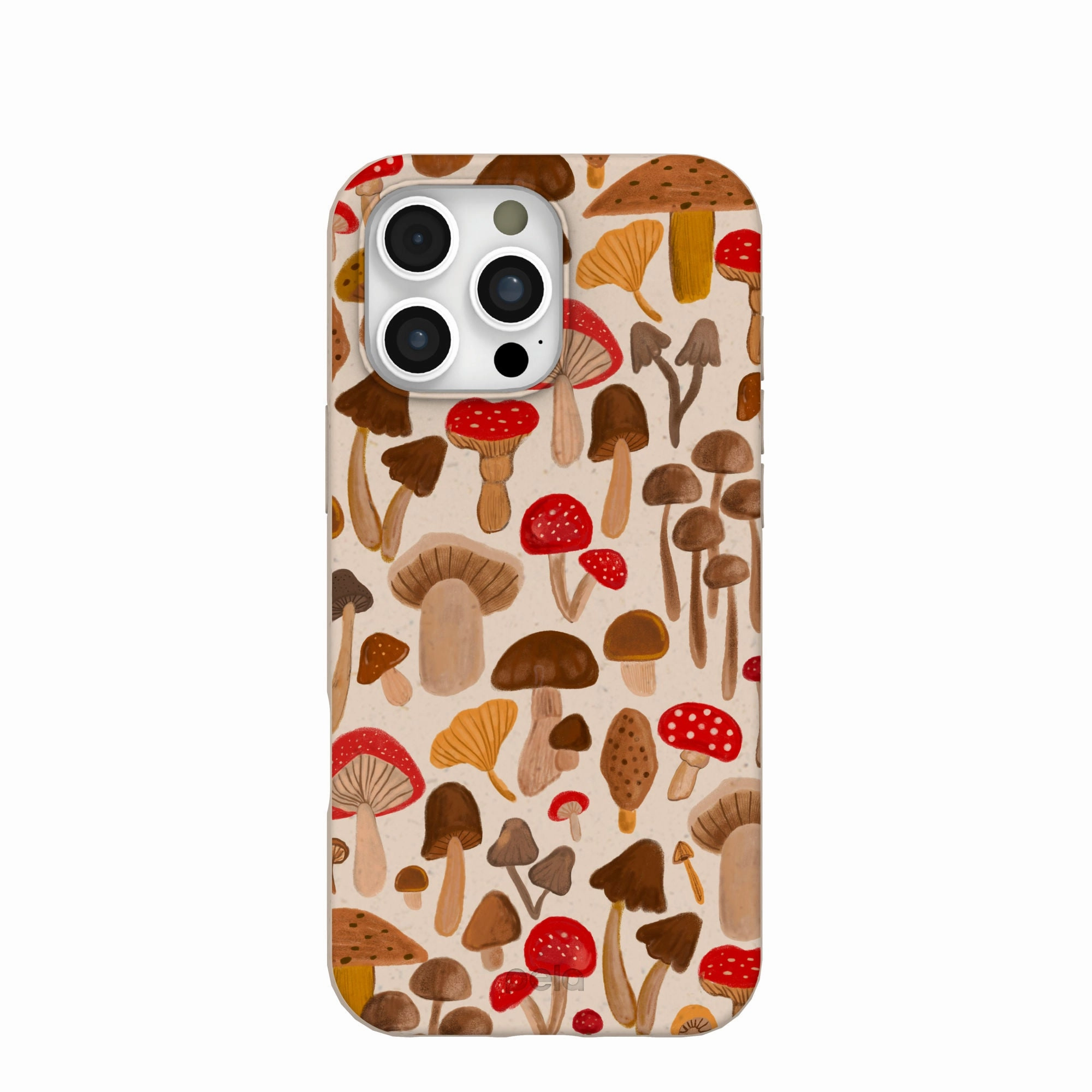 Stylish Detail Refined Edge Seashell Shroomy Days iPhone 16 Pro Max Case