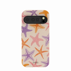 Seashell Starfish Parade Google Pixel 10/10 Pro Case Subtle design