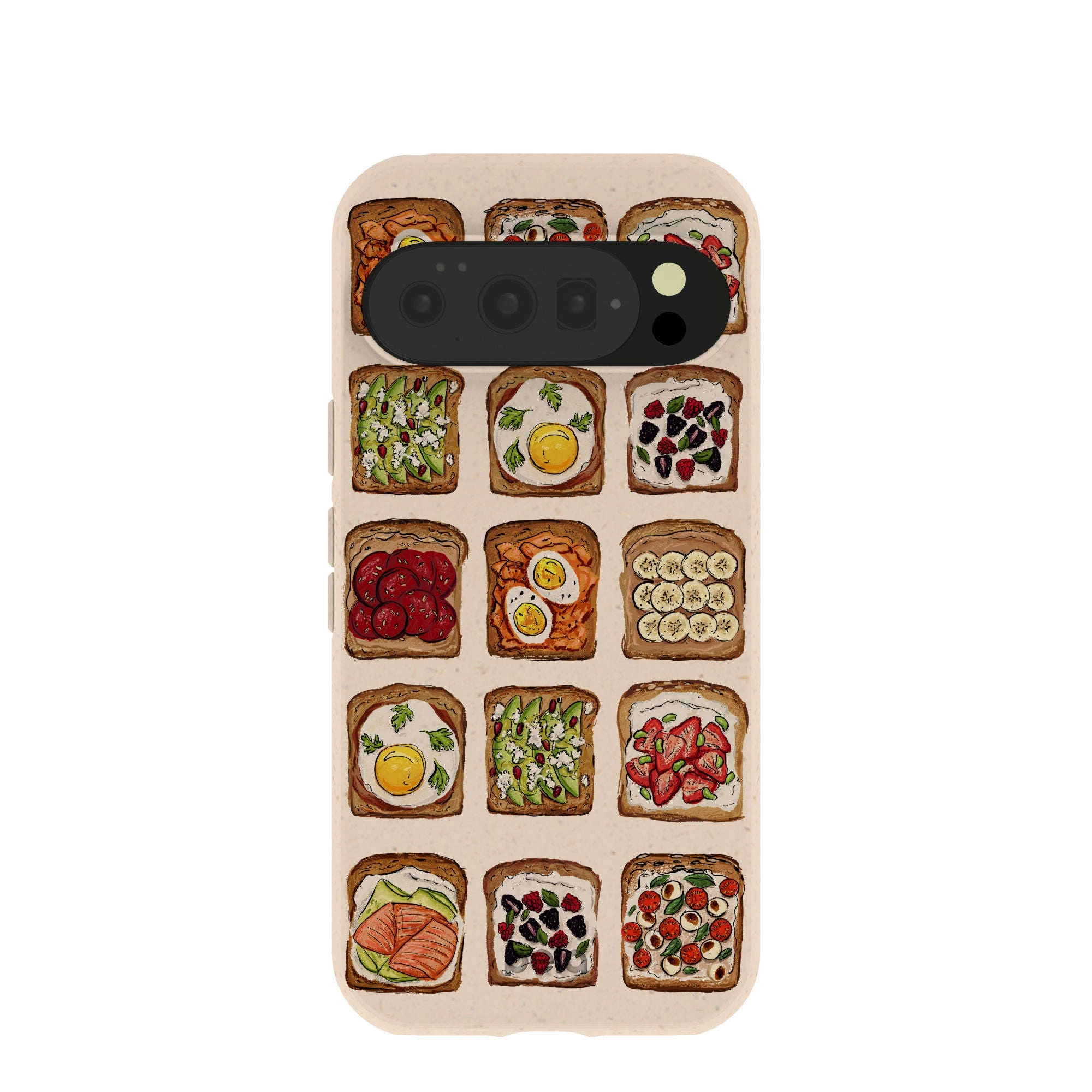 Premium Detail Finish Flexible Edge Seashell Toasted Google Pixel 10/10 Pro Case