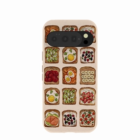 Premium Detail Finish Flexible Edge Seashell Toasted Google Pixel 10/10 Pro Case