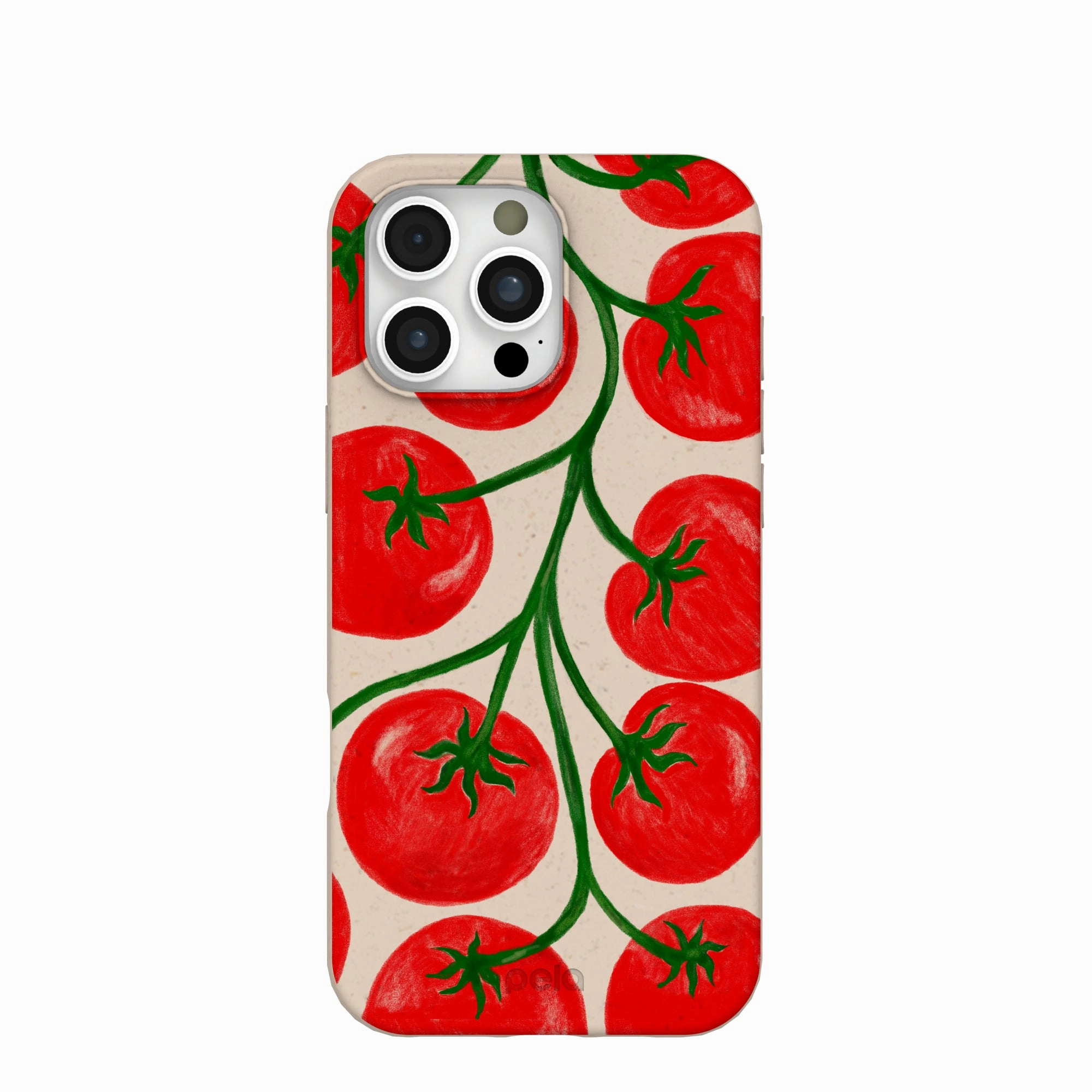 Seashell Tomato Tango iPhone 16 Pro Max Case Modern Pattern Style Impact Cushion