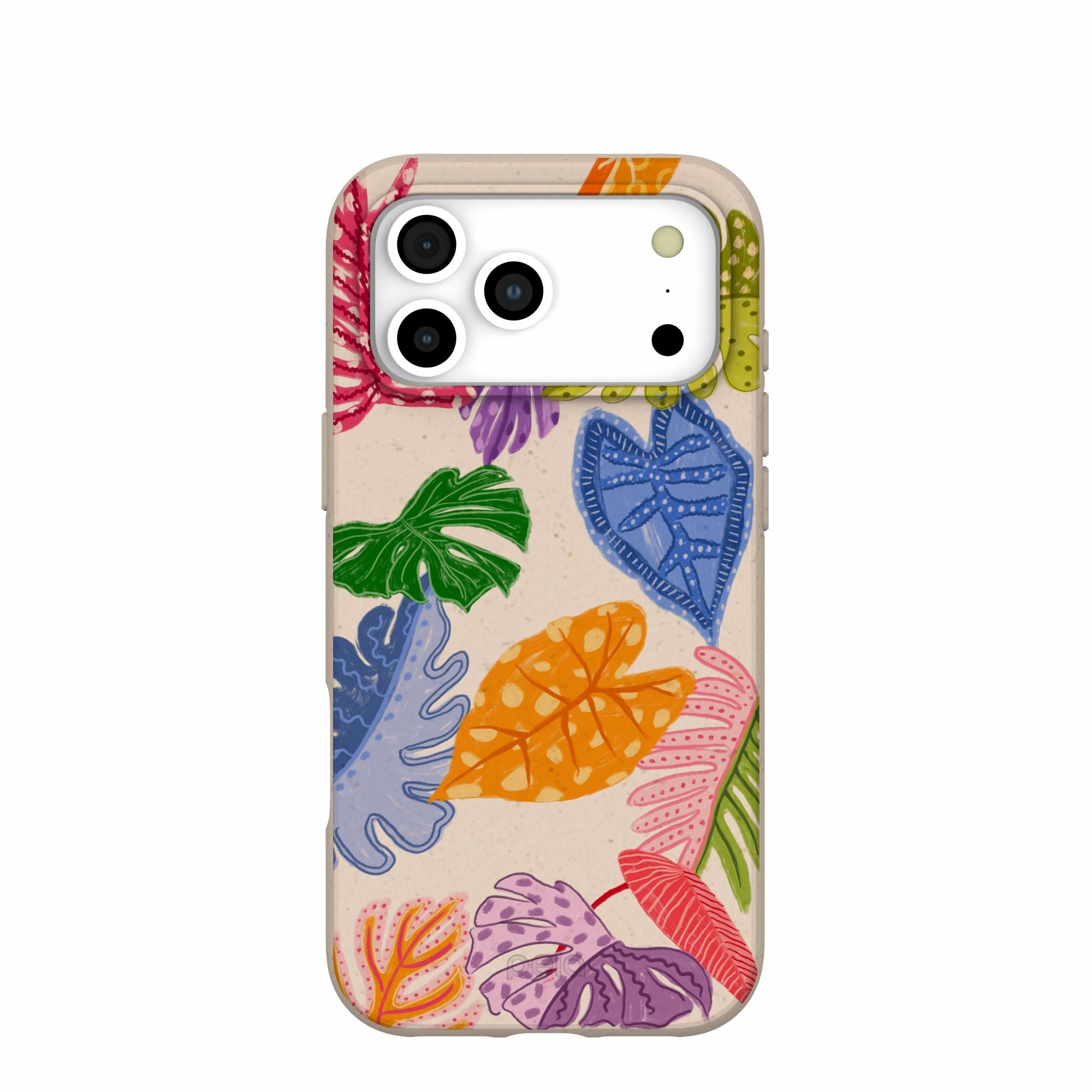 Premium Grip Smooth Form Texture Seashell Tropical Cheer iPhone 17 Pro Max Case