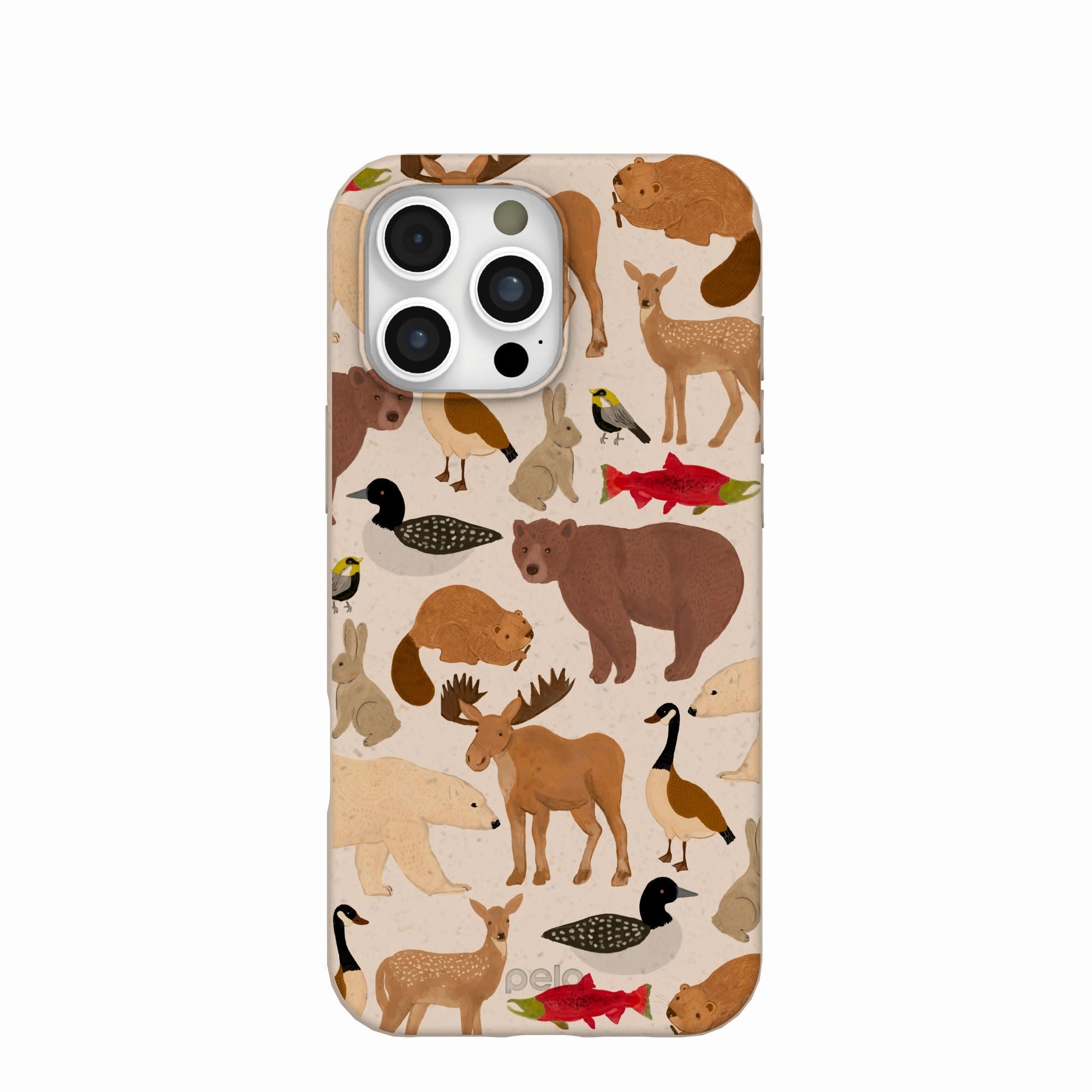 Seashell Wild Canada iPhone 16 Pro Max Case High strength