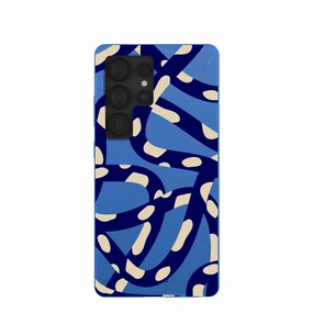 Electric Blue Noodles Samsung Galaxy S25 Ultra Case Compact Shell