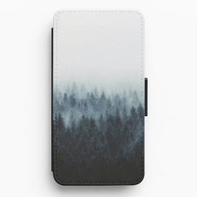 Transparent Edge Comfort Edge Texture A Wilderness Somewhere Part 2 Flip Wallet Phone Case