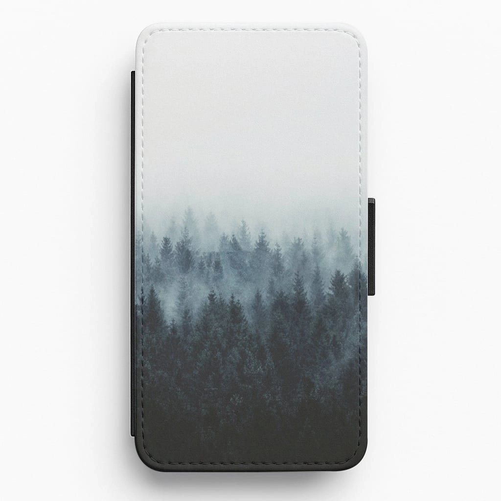 Transparent Edge Comfort Edge Texture A Wilderness Somewhere Part 2 Flip Wallet Phone Case
