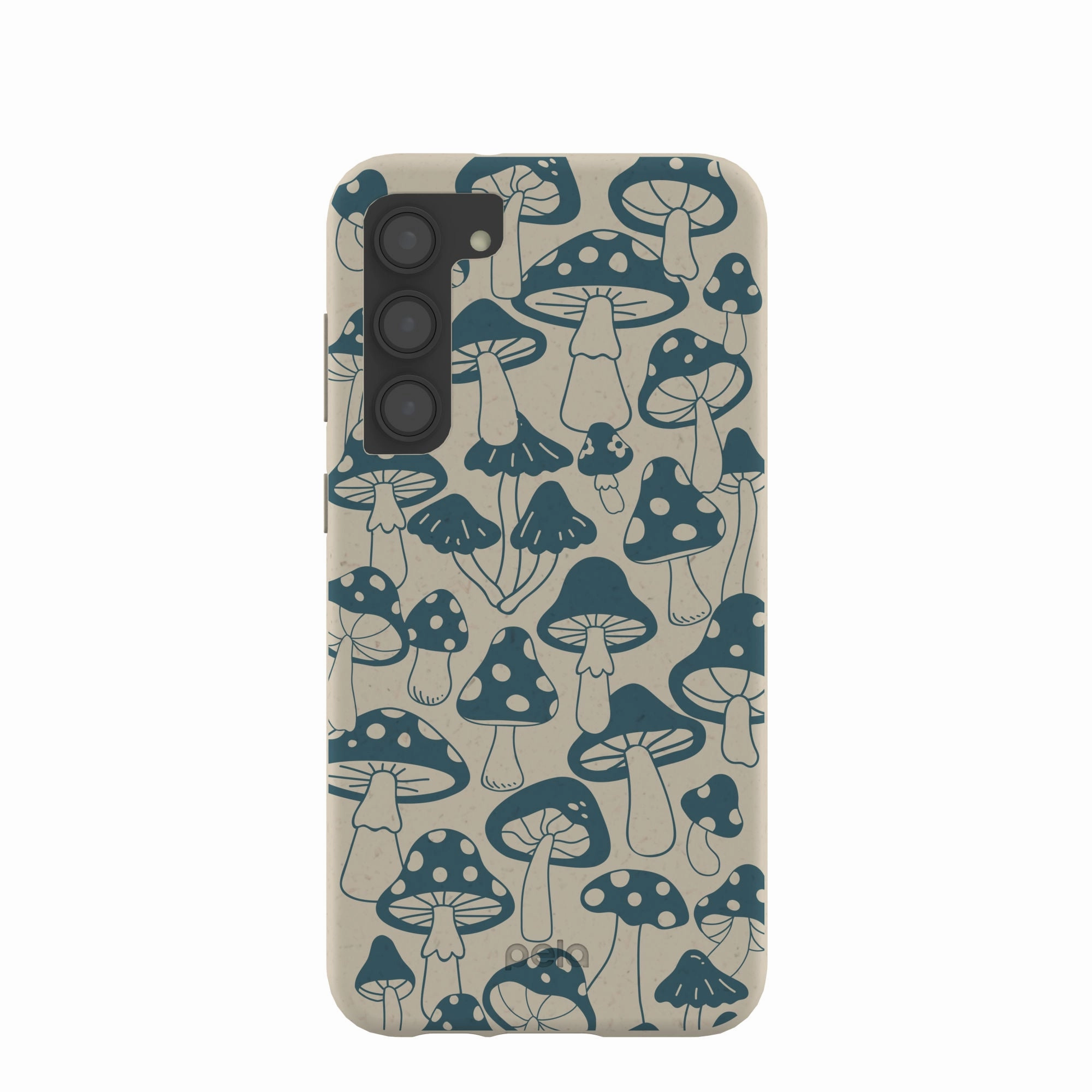 Glossy Finish Look Compact Shape London Fog Mushroom power Samsung Galaxy S23 (Plus) Case