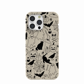 London Fog Sketchy Spirits iPhone 15 Pro Max Case Light Form