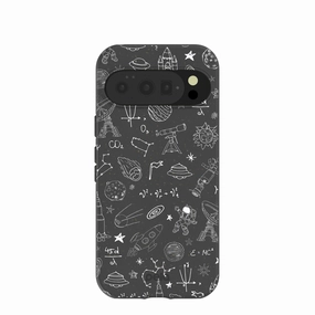 Rugged Surface Gloss Touch Black Astronomy Google Pixel 10/10 Pro Case