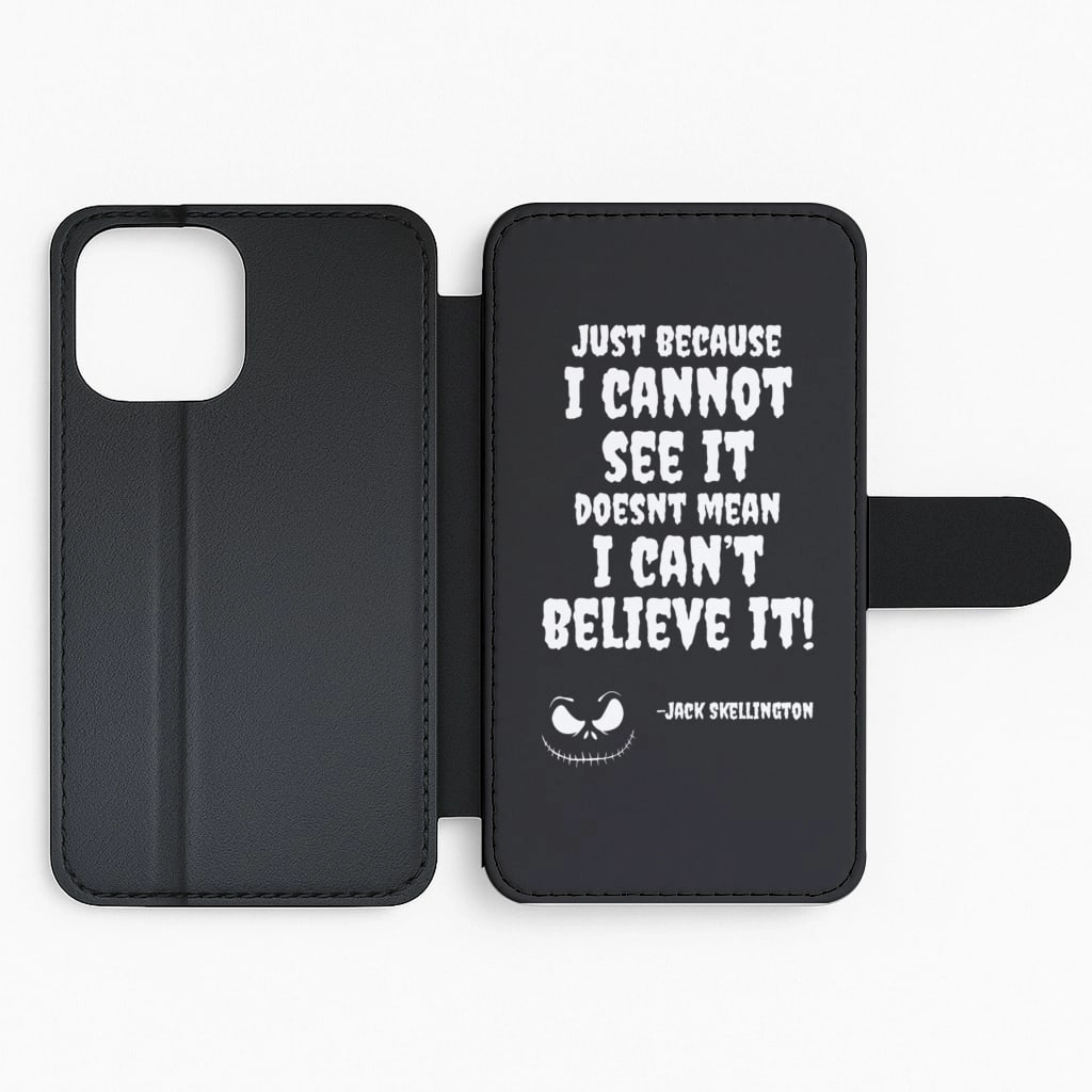 Colorful option Soft Protection TNBC - Jack Skellington Flip / Wallet Phone Case