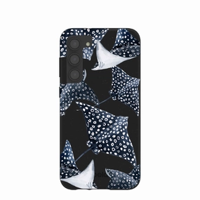 High-End Detail Black Midnight Rays Samsung Galaxy S23 (Plus) Case
