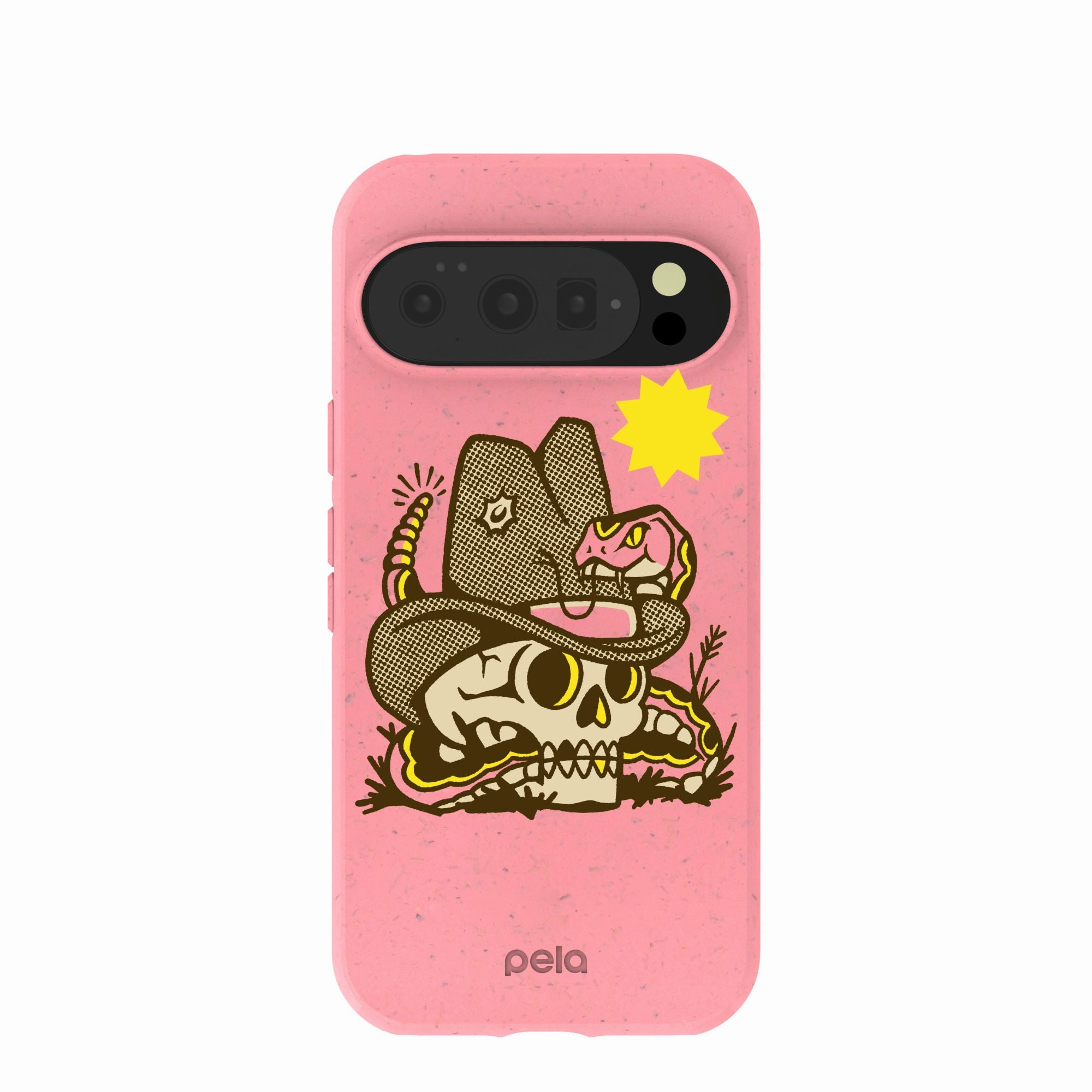 Color Accent Bubblegum Pink Snakebite Google Pixel 10/10 Pro Case