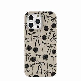London Fog Dark Romance iPhone 16 Pro Max Case Soft Look Texture