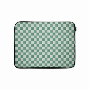 Mint Serenity Laptop Sleeve Modern Layer Stylish Edge