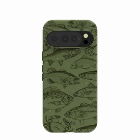 Forest Floor Fishing Lodge Google Pixel 10/10 Pro Case Luxury Surface Layer