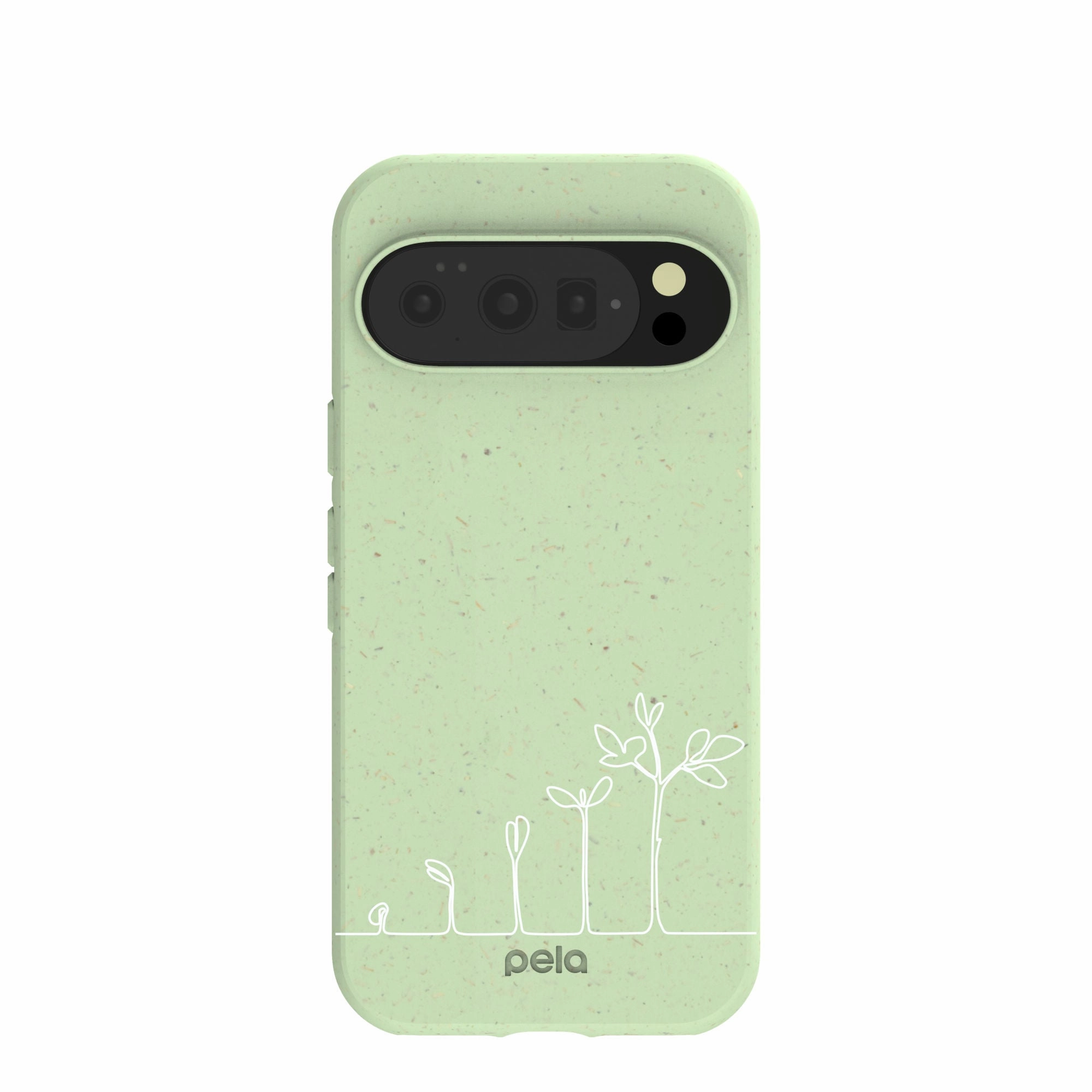 Sage Green Grow and Flourish Google Pixel 10/10 Pro Case Matte Build