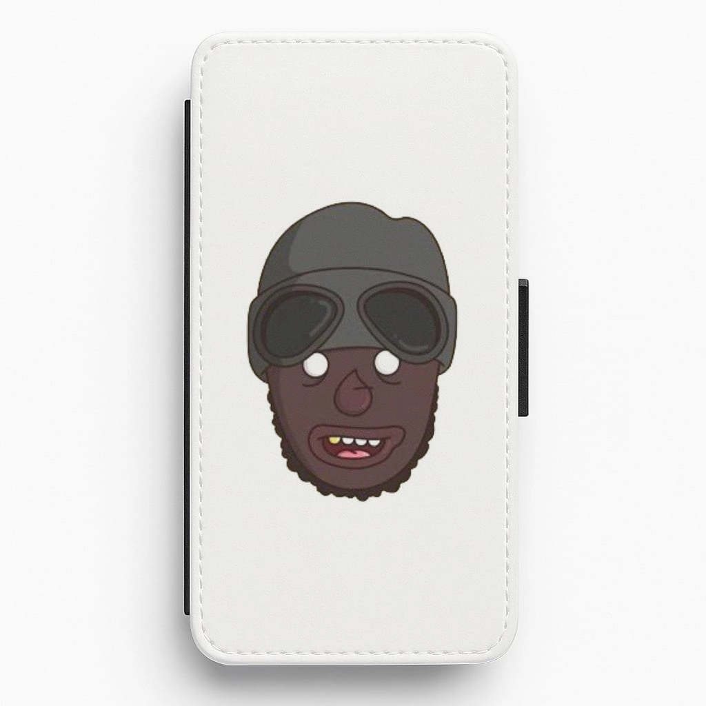 Wickedskengman - Stormzy Flip / Wallet Phone Case Comfort grip design