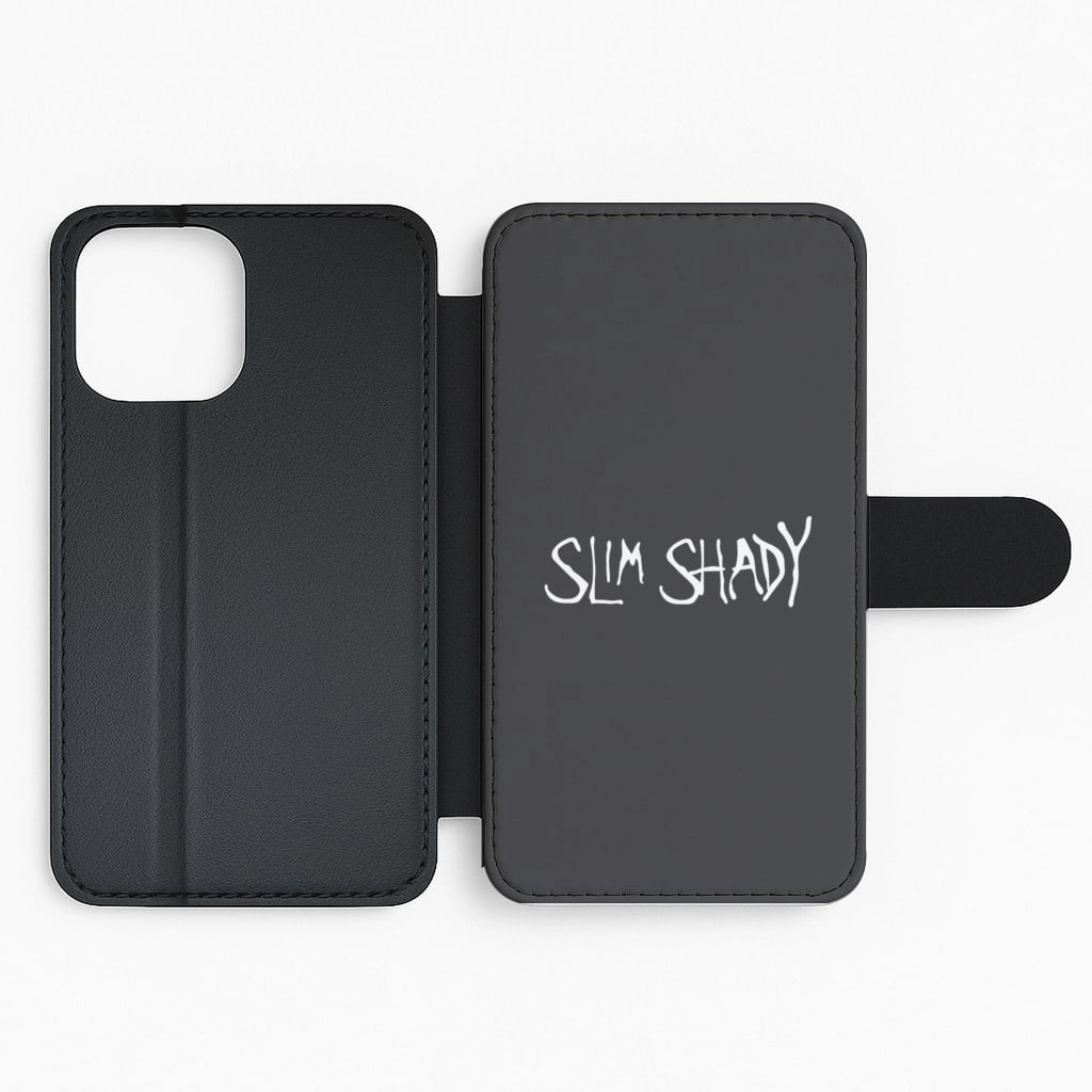 Slim Shady Flip / Wallet Phone Case Hard Edge Strong Shell