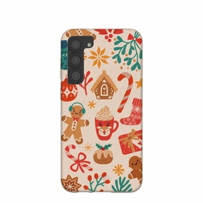 Seashell Festive AF Samsung Galaxy S23 (Plus) Case Practical Look Portable Layer