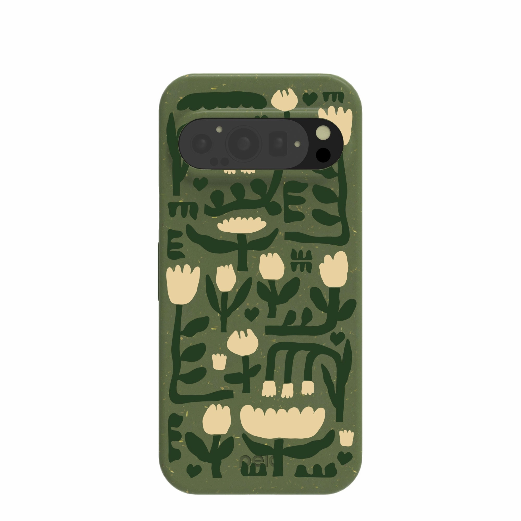 Shock Surface Layer High protection Forest Floor Abstract Tulips Google Pixel 9/9 Pro Case