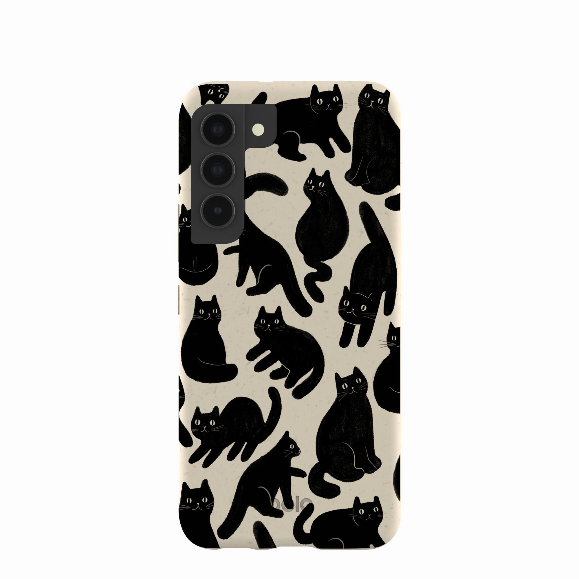 Slim Protection Matte Texture Finish London Fog Night Meowers Samsung Galaxy S22 Case