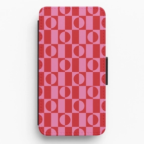 Abstract Patterns 26 Flip / Wallet Phone Case High End Look