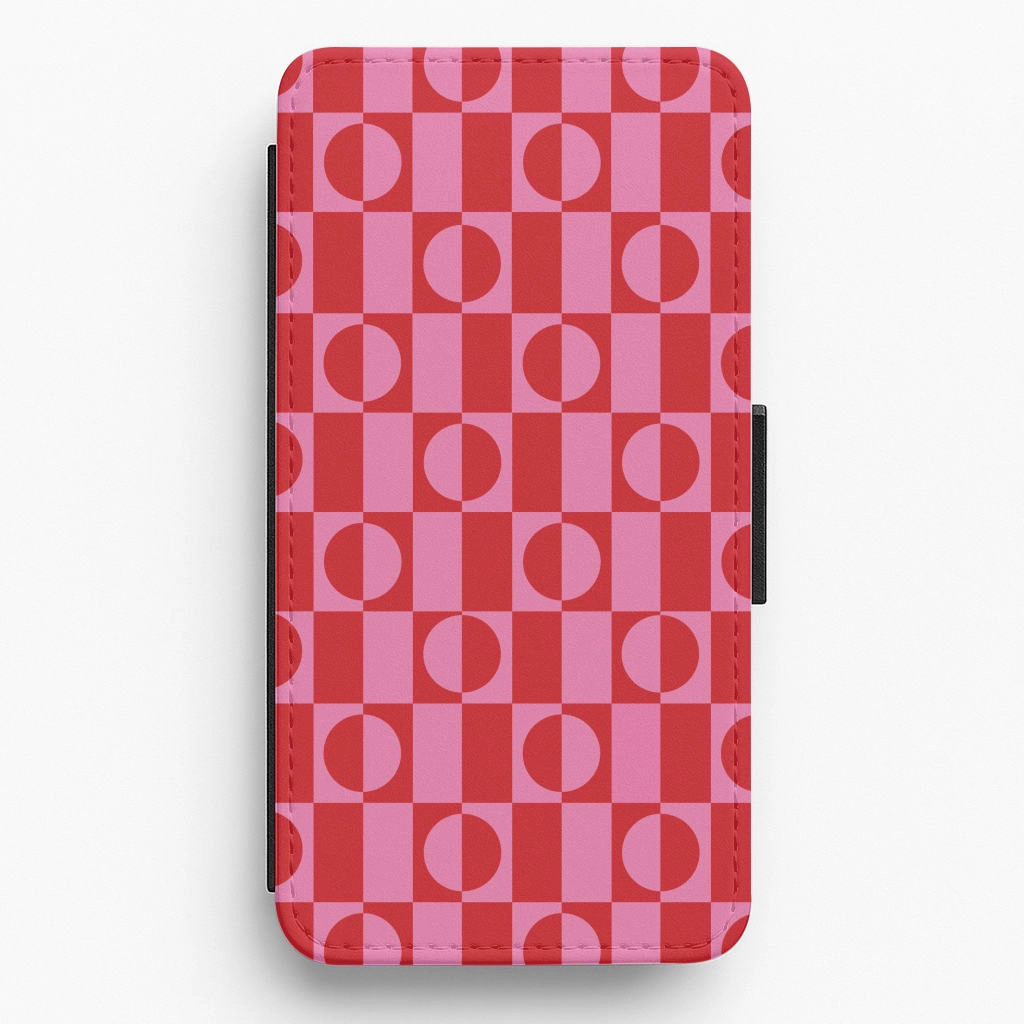Abstract Patterns 26 Flip / Wallet Phone Case High End Look