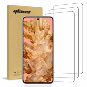 Minimal Feel Casual Wear Google Pixel 8 Tempered Glass Screen Protector 3 Per Pack