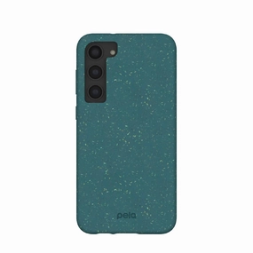 Green Samsung S23 (Plus) Phone Case Luxury Texture Design Handy Use
