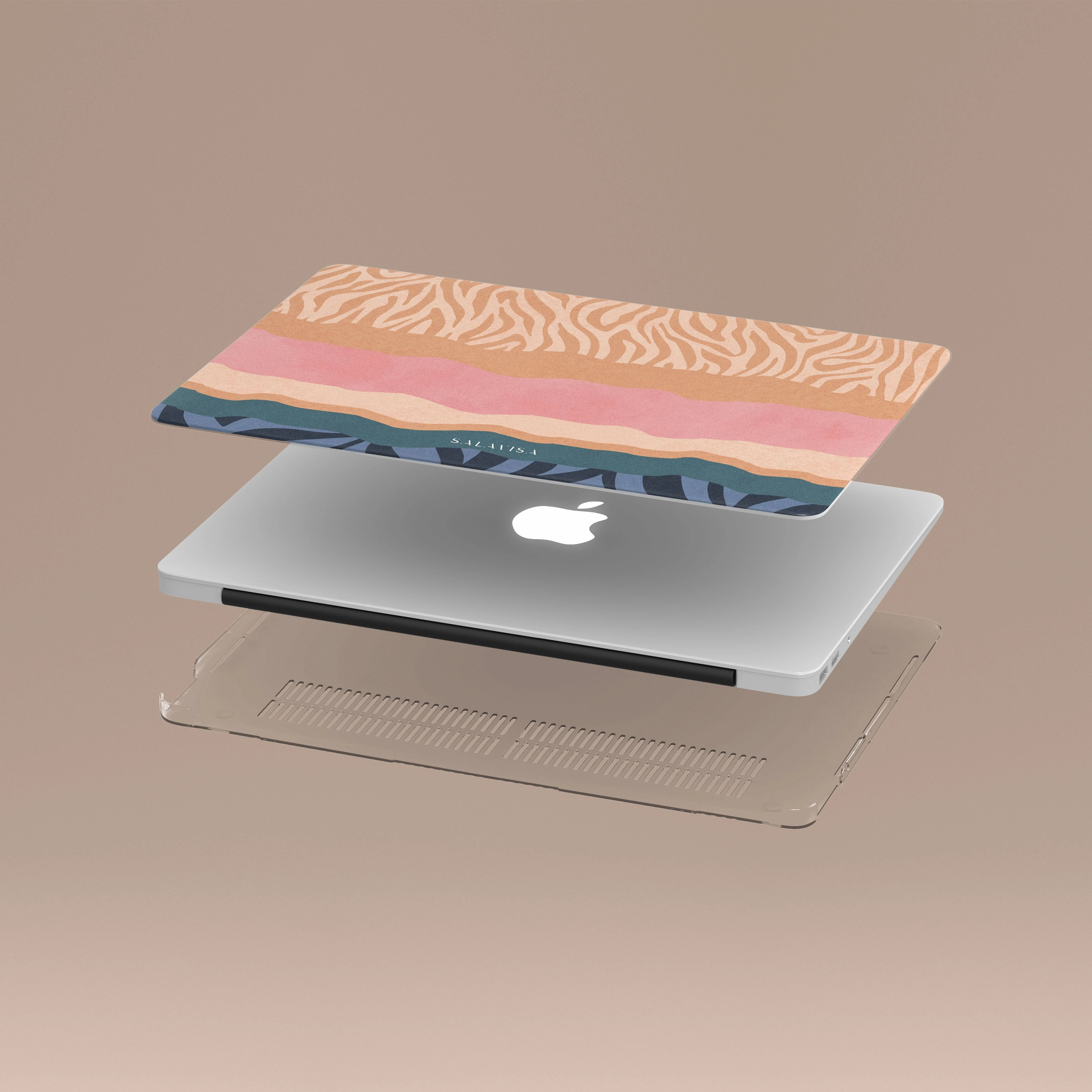 Minimal Aesthetic Touch Pink Dreamy MacBook Case