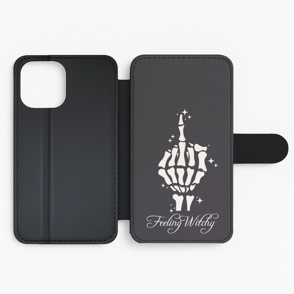Modern Look Strong Surface Feeling Witchy Flip / Wallet Phone Case