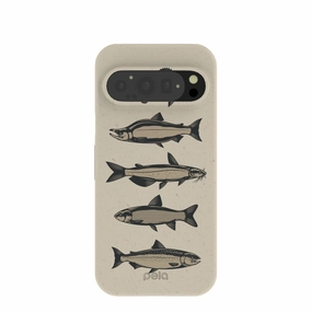 London Fog Catch of the Day Google Pixel 9/9 Pro Case Vivid Surface Detail Artistic Design