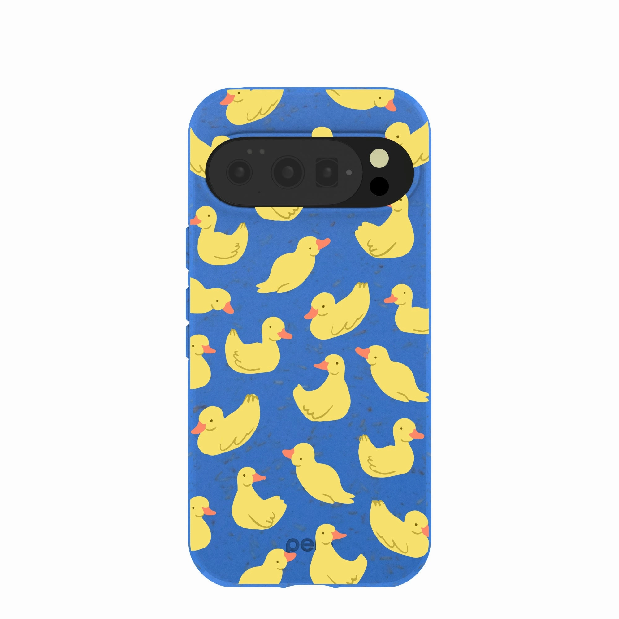 Electric Blue Sunny Ducklings Google Pixel 10/10 Pro Case Light Frame Strong Outline