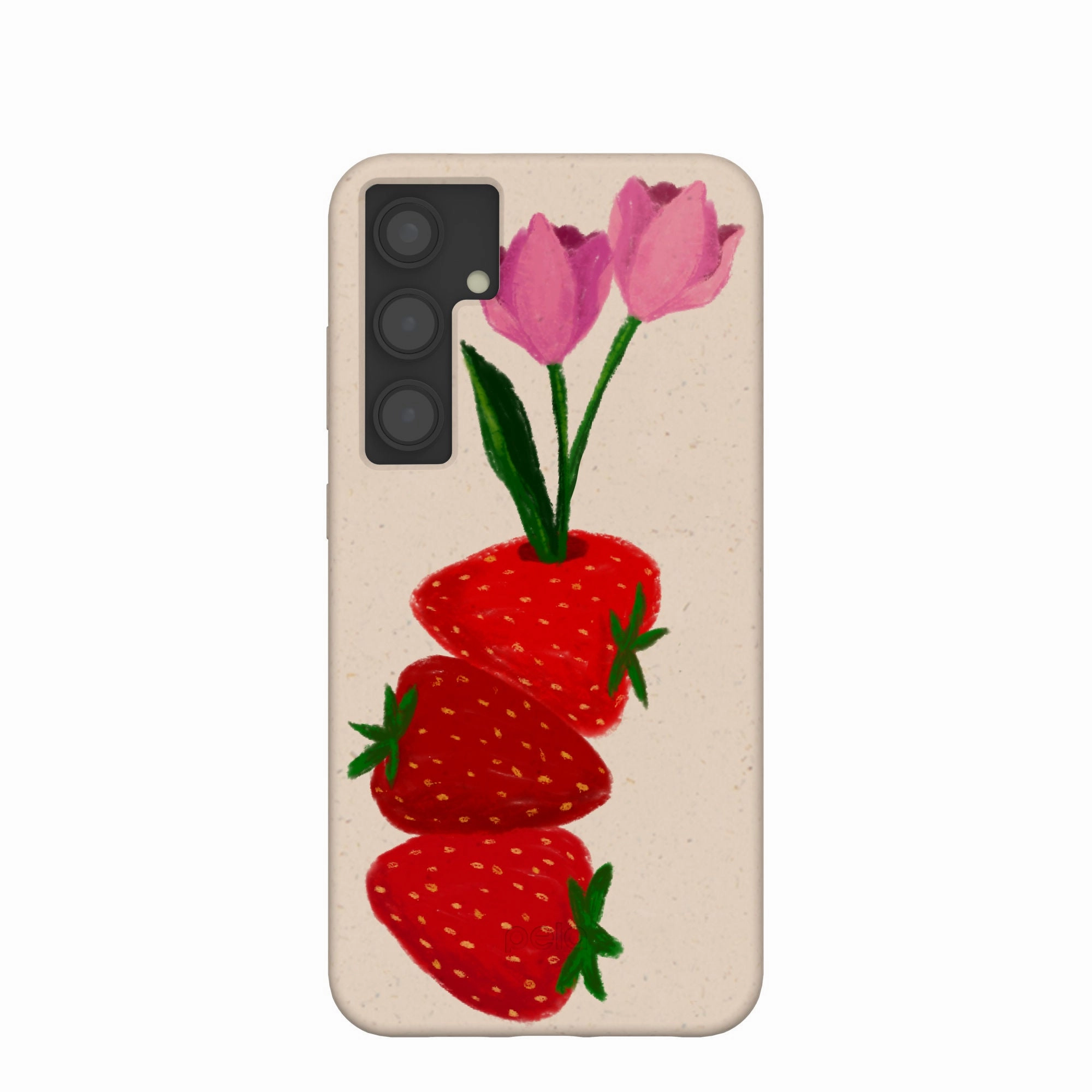 Comfort Build Seashell Berry Bloom Samsung Galaxy S24 (Plus) Case
