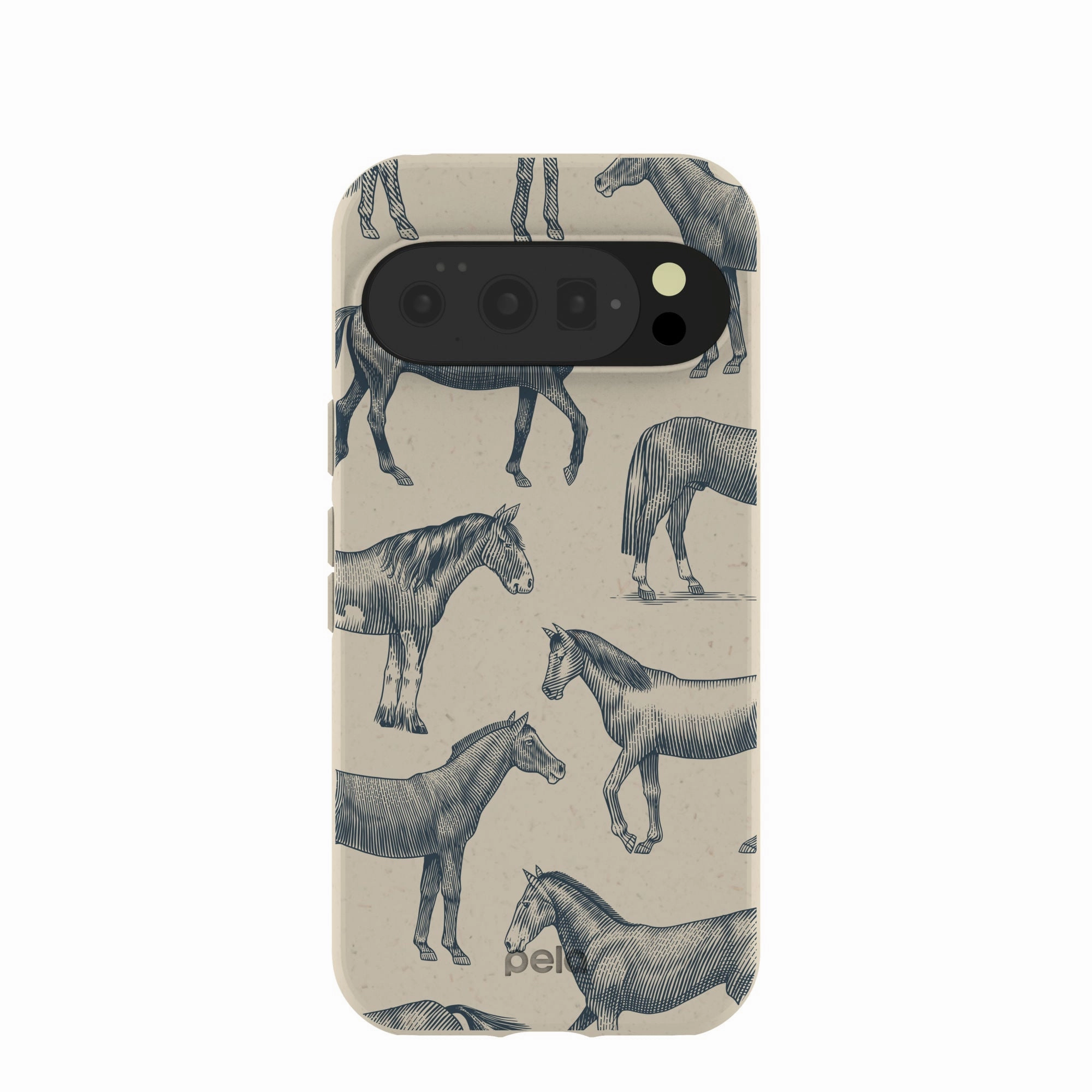 London Fog Vintage Gallop Google Pixel 10/10 Pro Case Handy Use Protective Detail