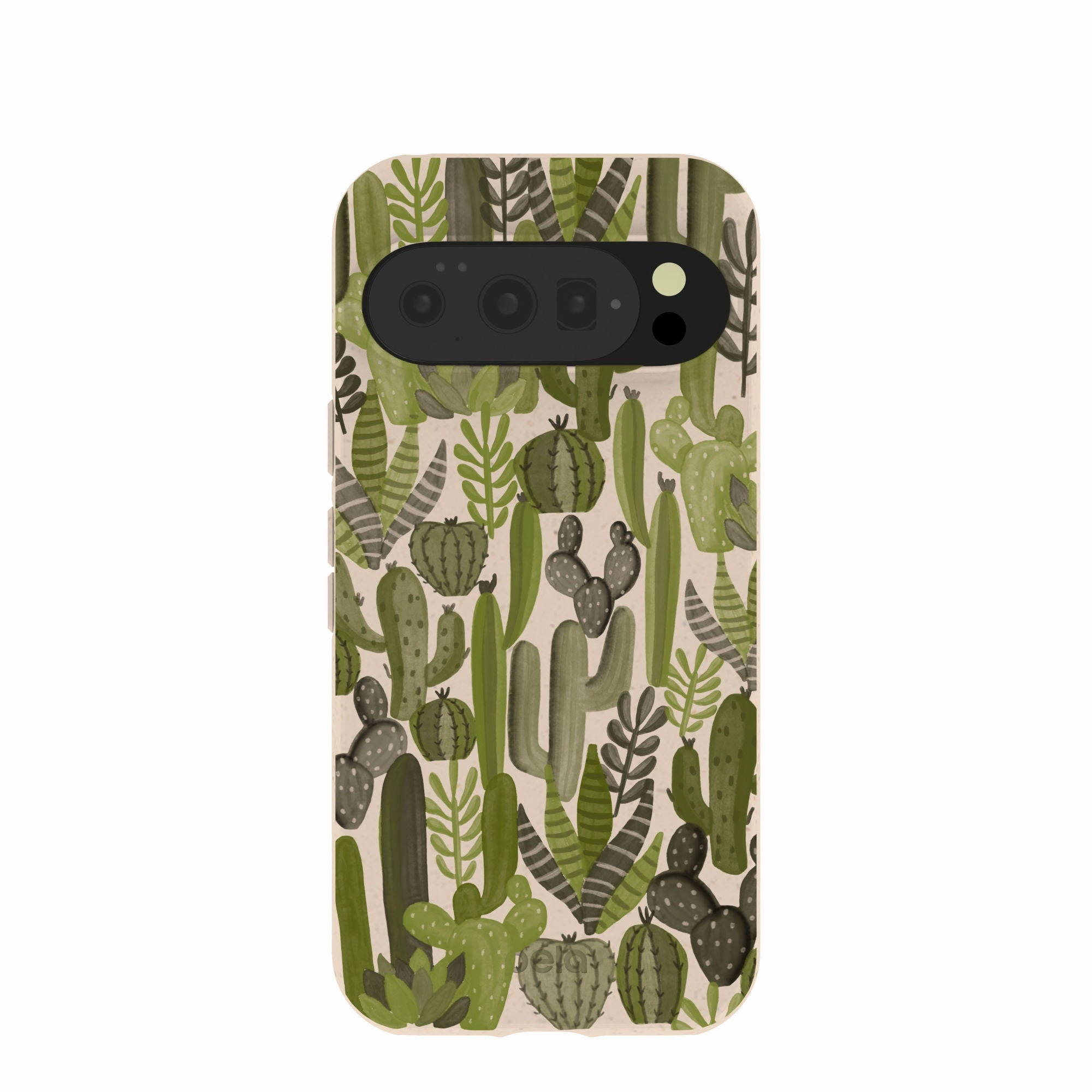 Portable Accessory Scratch Block Seashell Succulent Cacti Google Pixel 10/10 Pro Case