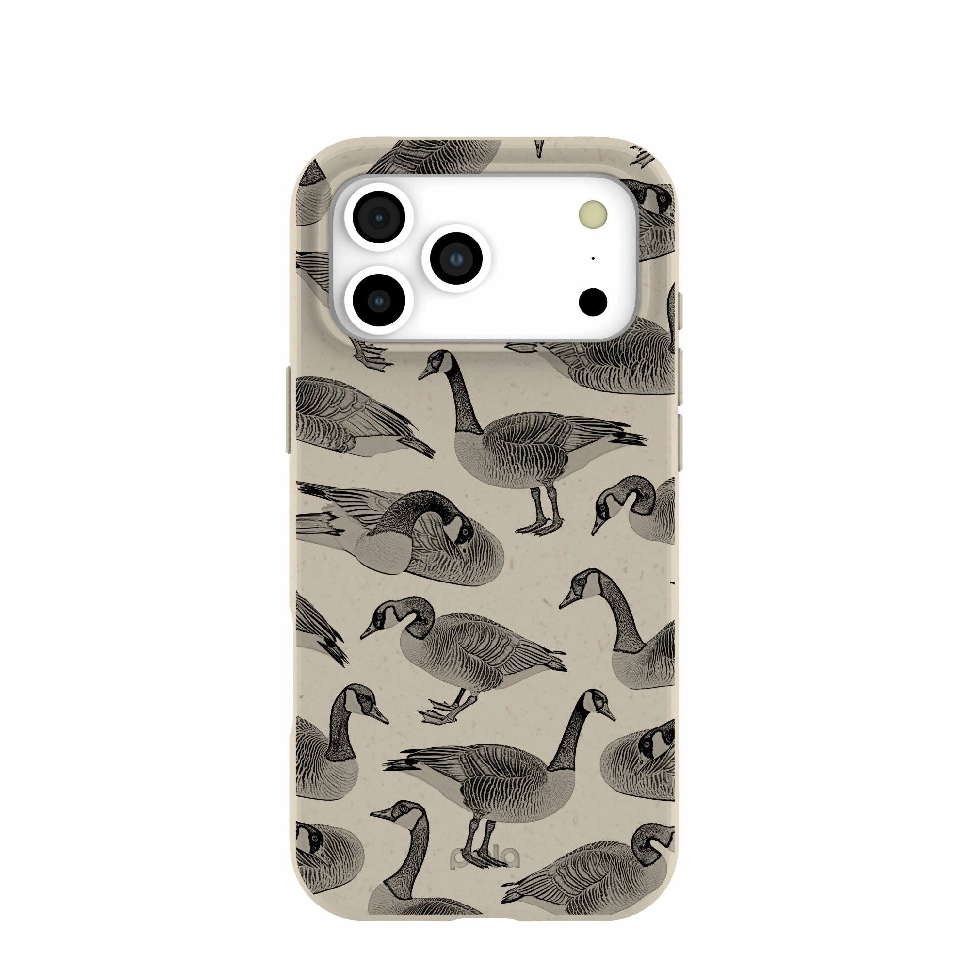 London Fog Canadian Geese iPhone 17 Pro Max Case Dual Layer Soft Frame