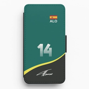 Smart Accessory Comfort Fit Alonso - F1 Flip / Wallet Phone Case