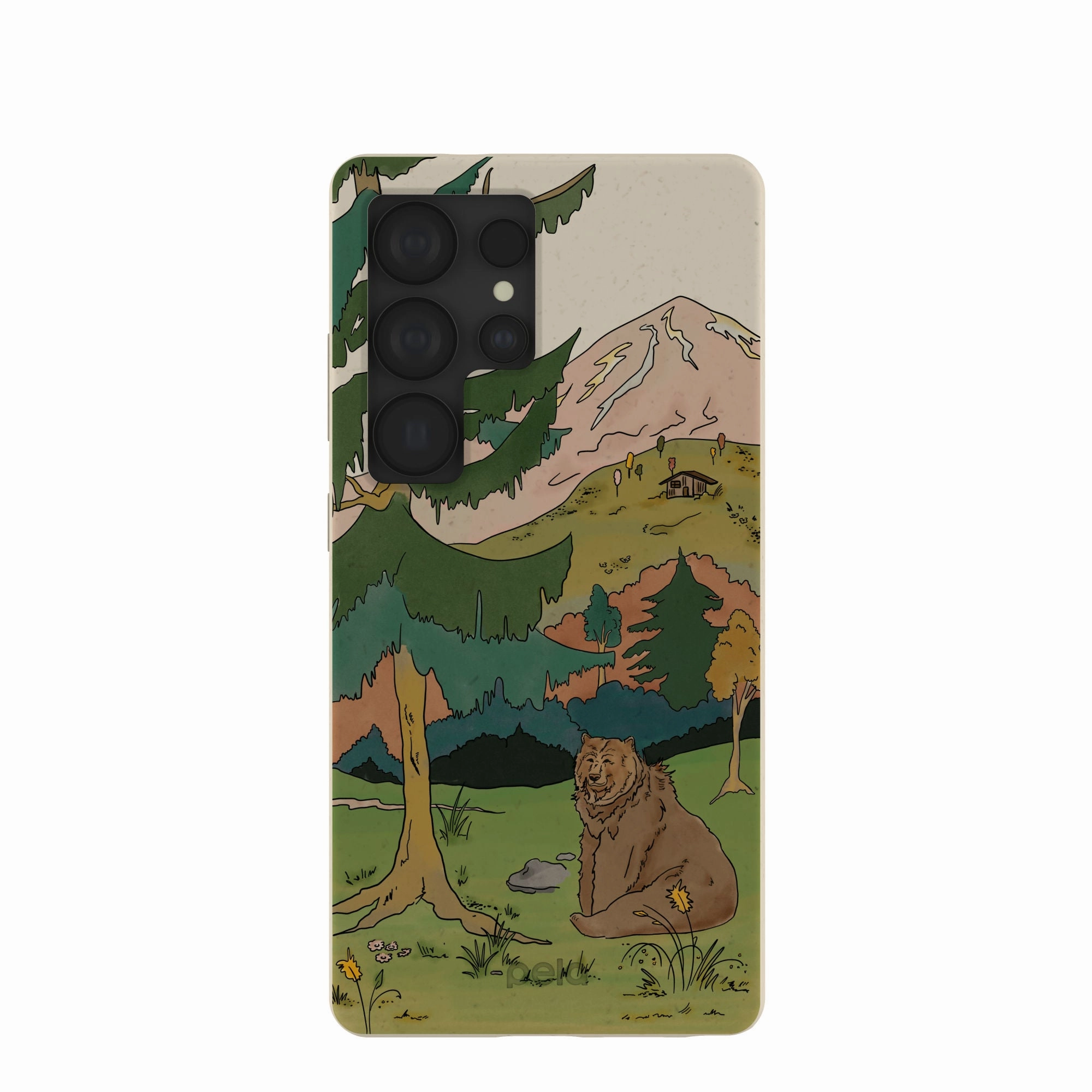 London Fog Rocky Bear Samsung Galaxy S25 Ultra Case Grip Safe Stylish Layer Texture